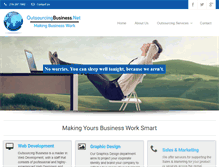 Tablet Screenshot of outsourcingbusiness.net